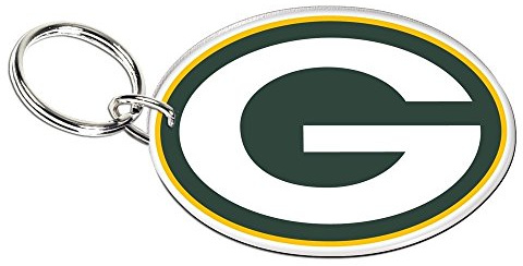 Wincraft Green Bay Packers Premium Logo NFL Schlüsselanhänger