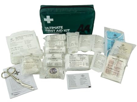 AA Ultimate First Aid Kit - AA0903 - A Family Essential For Car Home Holidays Travel Camping Caravans Office, Black