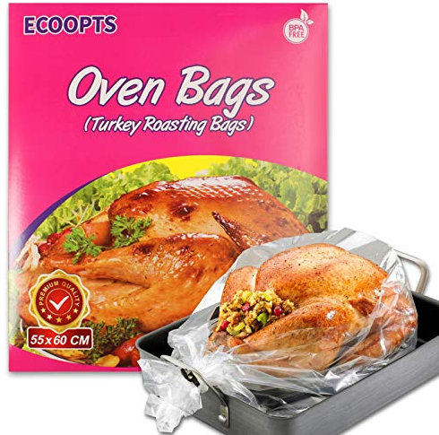 ECOOPTS - Bolsas de horno para horno (21,6 x 23,6 pulgadas)