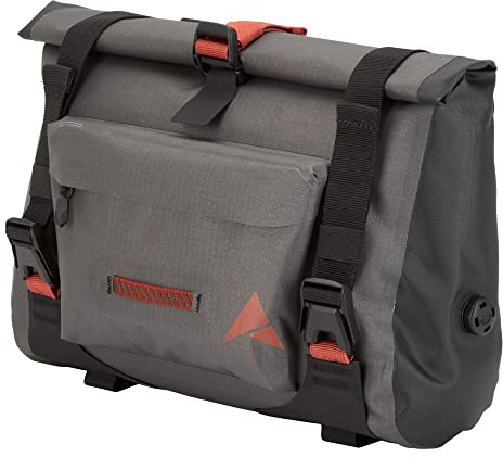 Altura Waterproof Handlebar Bag - Bicycle Handle Bar Bag with Roll-Top Closure, Reflective Details, Secure Mounting, Cycling Handlebar Bags for Commuting and Bikepacking, Bike Bags, Cycle Bag, 7L
