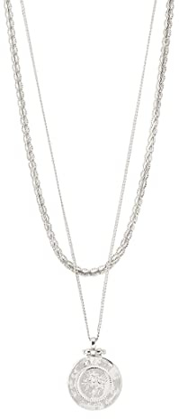 PILGRIM - Halskette : Nomad : Versilbert