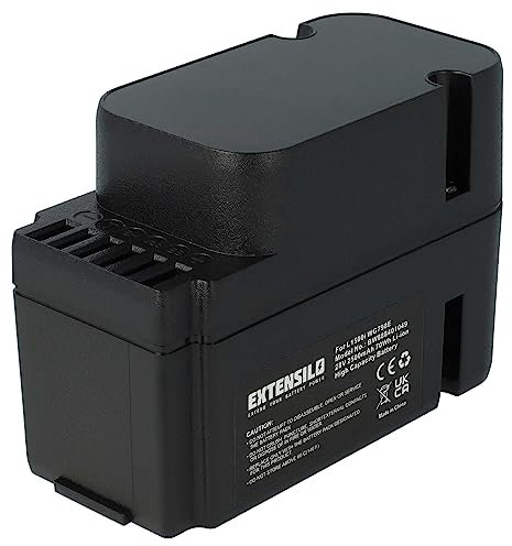 EXTENSILO Akku kompatibel mit Worx Landroid M 500B WG755E, M500 WG754E, M800 WG790E.1 Rasenroboter Rasenmäher (2500mAh, 28V, Li-Ion)
