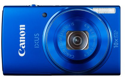 Canon Ixus 155 Appareil Photo numérique Compact Ecran 2,7'' (6,9 cm) 20 Mpix Zoom Optique 10x USB Bleu