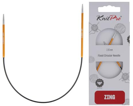 KnitPro Zing Aguja Circular 25cm 2.25mm - 3pcs