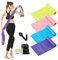 RYACO Fitnessbänder 4er-Set 1.8m/2m, widerstandsbänder mit 4 Widerstandsstufen, professionelles elastisches Spannband mit Türanker und Tragetasche, für Heimtraining, Krafttraining, Yoga,Fitness