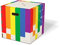 Rippotai Soundpotai Pride 40 x 40 x 40 cm, Sitzsack für Musik im Multisensor-Modus, geeignet für Gehörlose.