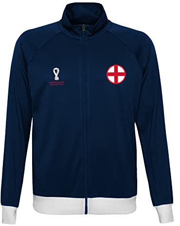 FIFA Jungen Official World Cup 2022 Tracksuit Jacket, Youth, England, Age 13-15 Track, Blue, X-Large, 12-13