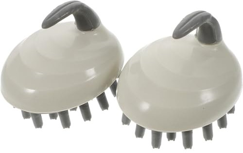 FOMIYES 2stücke Abnehmbare Haarwaschbürste Für Junge Mädchen Und Erwachsene Multifunktionsbürste Mit Massagekopf Aus Tpe Und Pp Reinigt Kopfhaut Sanft Geeignet Als Tierhaarbürste