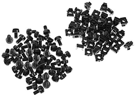 FUNOMOCYA 50juegos Tuerca Enjaulada Profesional De Tuercas Enjauladas y Tornillos Prácticos Para Máquinas Herramienta Para