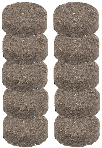 SUPVOX 10Pcs Kindling Wood Fire Starters for Outdoor Camping BBQ Portable Wood Firelighting Cubes Instant Flame Fire Starting Tools for Stove Grill and Fireplace