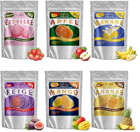 Frystorkad fruktmix, skivad frukt, 100% torkad frukt, naturlig, utan tillsatser, högsta kvalitet, fruktchips, vegansk, snacks, ren frukt