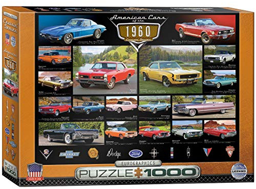 American Cars of the 1960s 1000-Piece Puzzle