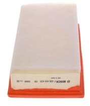 Bosch Filtro Aria per Auto S0433 - Trattiene le particelle solide all'esterno della presa d'aria - Resistente all'umidità ed altamente resistente alla trazione