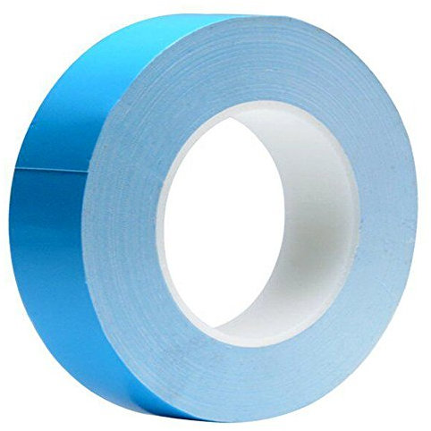 Tuloka Cinta adhesiva térmica de doble cara para circuitos integrados, disipador de calor, chipset LED, 25 m x 30 mm