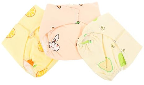 3St Handtuch Stoffwindel für baby Töpfchen Windel Baby Baumwolle Trainingshose Trainingshosen für Kleinkinder wiederverwendbare Windeln Karikatur Stoffwindeln Windelhose neugeboren