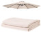 Replacement Parasol Canopy 8 Arms 3M Garden Parasol Replacement Canopy, Polyester UV Protection Waterproof，for Outdoor Garden Deck Backyard Sun Shade (Umbrella Cloth ONLY)