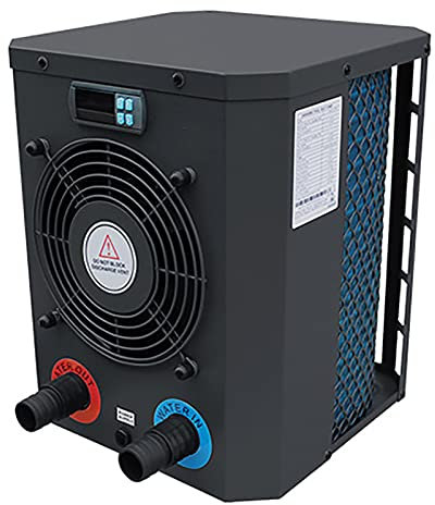 NVIVN Pool Heater, Swimming Pool Heat Pump, Wi-Fi Control, Swimming Pool Thermostat, Suitable for Swimming Pools Of 0-18m3