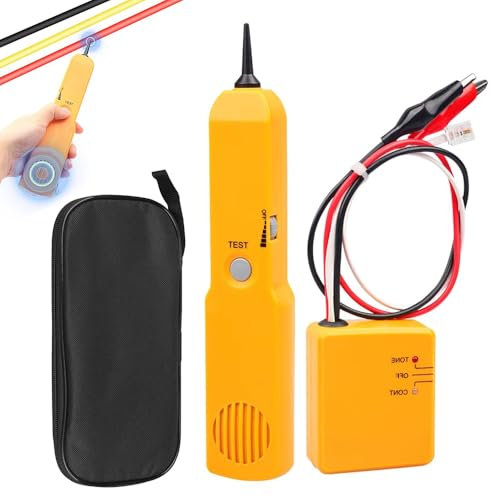 KBIBCK Cable Tracker, Kabelbruch Suchgerät Mähroboter,Kabelfinder Kabeltester Leitungssucher,Durchgangsprüfer,Schaltkreis Tester,Leitungssucher für Identifizierung und Durchgang Des Testschaltkreises