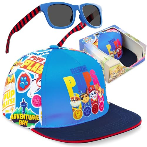 Get Trend Paw Patrol | Hot Wheels | Sesame Street Baseballkeps Barn Solglasögon Set, UV400-skydd, Grundläggande Semester, Present till Tonåringar