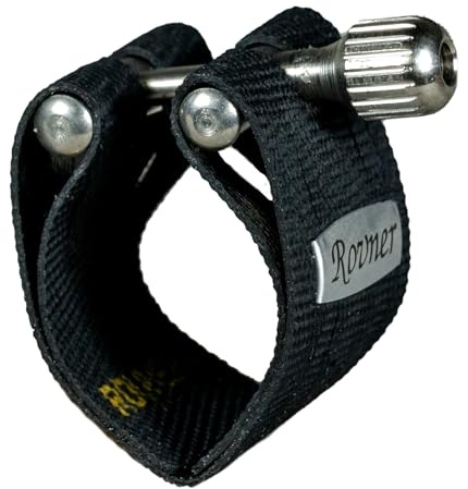 Rovner C-2M MK111 C-2M Alto and Tenor Saxophone Ligature - Black