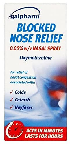 GALPHARM Blocked Nose Relief Nasal Spray 15ML