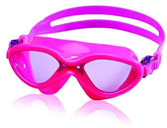 Speedo Kids' Hydrospex Classic Swim Mask, Reddish Pink, One Size