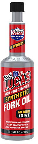 Lucas Oil 10772 SYN FORK OIL 10W MED (12/CS)