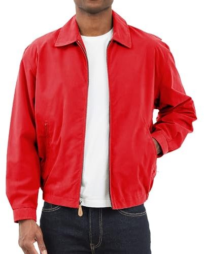 LONDON FOG homme Auburn Veste - rouge - Taille M