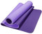CelinaSun Fitnessmatte 183 x 61 cm Yoga Matte lila flieder TPE Sportmatte rutschfest Gymnastikmatte Pilates Fitness Matte mit Trageband