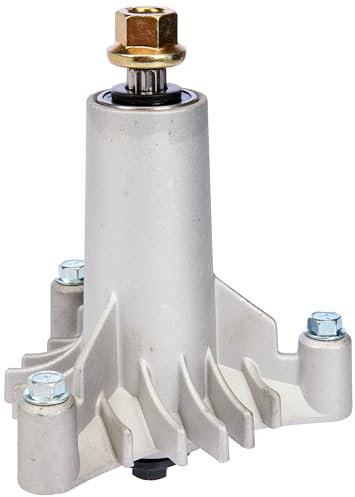 GREENSTAR - Palier de Lame pour Tondeuse Husqvarna, AYP, ROPER, SEARS à Ejection Arrière ou Latérale - Arbre Etoilé 5 Pointes - Hauteur : 180 mm