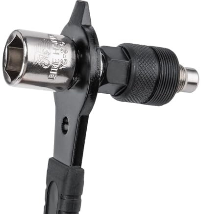 Kadacha Fahrrad Kurbelabzieher und Tretlager Entferner mit 16 mm Schraubenschlüssel, Fahrrad Kurbel Entfernungswerkzeug,Fahrrad Kurbelarm Entferner, Schraubenschlüssel Reparatur Werkzeug Set