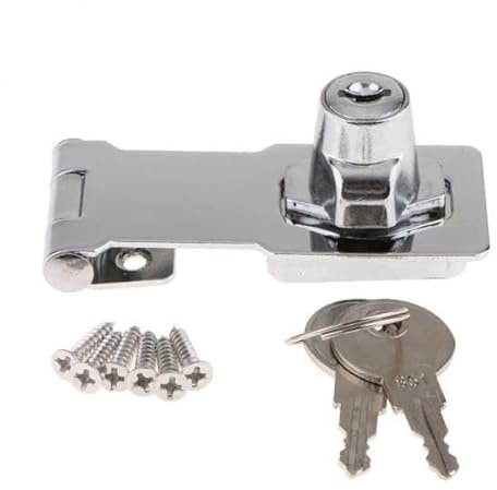 MagiDeal 3x Türschloss Schrankschloß Möbelschloß Briefkastenschloß Hebelschloß Zylinder, Aus