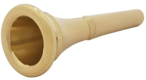 BESPORTBLE Horn-Mundstück aus Messing – Tragbares Ersatz-Mundstück für Trompete & Horn, Hochwertiges Blasinstrument-Zubehör für Anfänger und Musiker