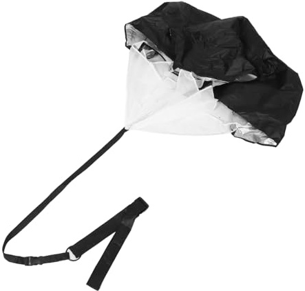 VICASKY Parachute de Résistance pour Garçon et Filles en Tissu Oxford 210D, Parachute de Résistance Portable pour Gymnastique Parapluie Thème Football