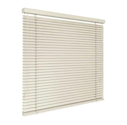 time4blinds – Persienner Fönster Inomhus – Aluminiumspersienner – 1400x1600mm, Höger Styrning – med Lameller 50mm – Montering på Vägg Eller Tak, med Borrning – för Hemmet & Kontoret – Kräm