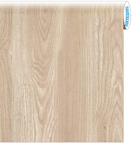 ARTESIVE WD-024 Quercia Trattata larg. 60 cm AL METRO LINEARE - Pellicola Adesiva in vinile effetto legno per interni per rinnovare mobili, porte e oggetti di casa