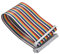 Dpofirs Multicolored 40 Pin Jumper Kabel Female Female, 40x 20cm Male-Female Jumper Wire Kabel Steckbrücken Drahtbrücken für Banana Pi/Orange Pi 2/3