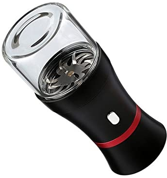 NALEINING Molinillo de hierbas eléctrico en miniatura, de alta potencia, un buen ayudante para triturar hierbas fácilmente. (1)