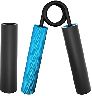 CRAZYROPE Handtrainer Unterarmtrainer mit Griffpolster, 22,5-157,5kg Metall Griffkraft Trainer, Hochbelastbares Handgriff Handgelenk Trainer für Handstärker