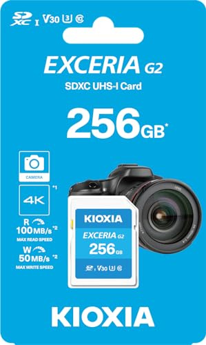 Kioxia LNEX2L256GG4 memoria flash 256 GB SDXC UHS-I Classe 10