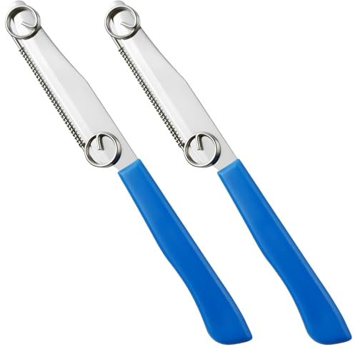 Anrbb Coltello da Verdura, Pelapatate Multifunzionale 2 Pezzi, Coltello per Affettare Rapidamente, Spelucchino Multiuso in Acciaio Inossidabile, Utensile da Cucina per Tagliare e Pelare Frutta e Verdu