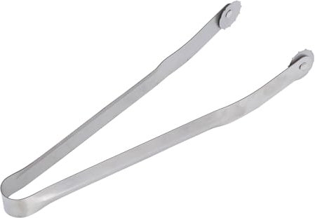 Sausaje de Barbacoa de Acero Inoxidable Girando la Pinza, Salchichas Convenientes, Pinzas de Barbacoa de 15 Pulgadas de Largo para Parrilla al Aire Libre, Tocino, Bistec, Carne