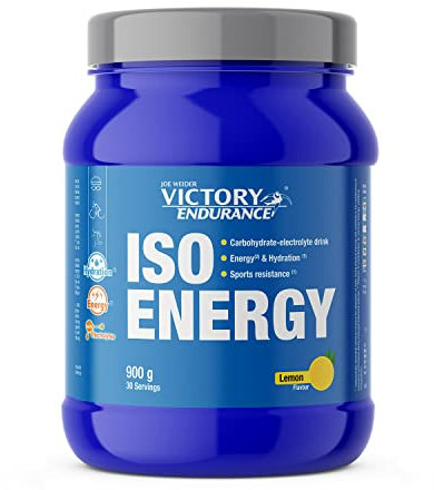 VICTORY ENDURANCE Iso Energy Limón Rápida Energía E Hidratación.con Extra De Sales Minerales Y Enriquecido Con Vitamina C, 900 GR, 900 ml