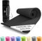 #DoYourFitness x World Fitness | Fitnessmatte Yamuna | 183x61x1,5cm | Phthalatfrei & rutschfest | Gymnastikmatte ideal für Yoga, Pilates, Fitness, Outdoor im Studio & zu Hause | Schwarz
