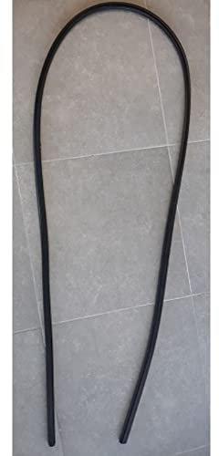 Universal – industrielle Zugluftstopper seitlich, Meter, Schwarz
