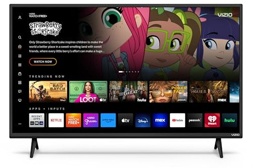 VIZIO 40-inch D-Series Full HD 1080p Smart TV with AMD FreeSync, Apple AirPlay and Chromecast Built-in, Alexa Compatibility, D40f-J09, 2022 Model