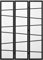 HOMCOM 3 Panel Room Divider, Wooden Folding Privacy Screen, Freestanding Wall Partition Separator for Bedroom, White