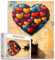Tucocoo Graffiti Street Art Jigsaw Puzzles for Adults 1000 Pieces, Colorful Hearts Abstract Art Puzzles for Adults DIY Crafts Puzzles for Home Decoration Gifts, Family Puzzle Perfect for Game Nights