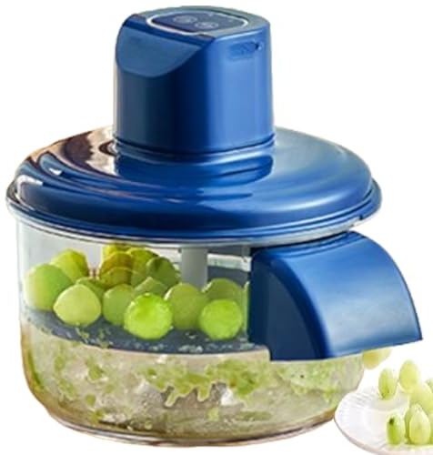 Macchina elettrica per sbucciare l'uva, utensile Automatico per sbucciare Piccoli pomodori, capacità Massima 300 g, Ricaricabile di Tipo C, sbucciatore da Cucina Facile