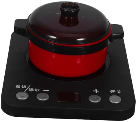 FUNNETOYU Accessoires de Cuisine pour Enfants cuisinière à Induction Cuisine de Jouets pour Enfants Kitchen Tools Induction
